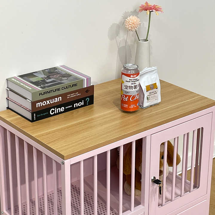 Image showcasing Premium Dog Cage & Pet Houses Combo: Includes Large Dog House Outdoor ...