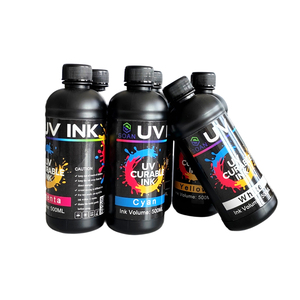 Tinta UV LED de 1000 ml para Impresoras <span class=keywords><strong>Epson</strong></span> I3200 XP600 I1600 TX800 L805 1390 DX4 DX5 DX7 DX10 - Product Image 1