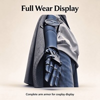 Ensemble complet de protège-bras 3D imprimés, personnalisables, autocollants et mobiles, résistants à la chaleur, pour cosplay Violet Evergarden, à porter