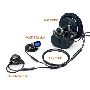 Tongsheng <span class=keywords><strong>tsdz2</strong></span> kit ebike vélo électrique capteur de couple moteur central avec fonction de frein à pied/côte - Product Image 5