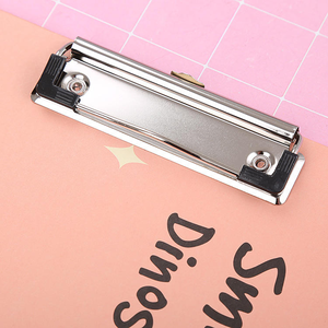 Bloc-notes dinosaure de dessin animé A4 avec clip, produits de classement Kawaii, bloc-notes de bureau scolaire, dossier - Product Image 5
