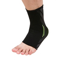 Attelle de cheville à manches de talon de compression légère à haute élasticité à tricoter en gros