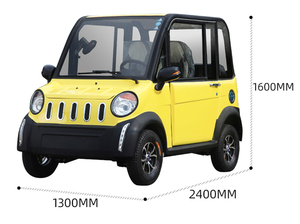 รถจี๊ป E สกู๊ตเตอร์เคลื่อนที่ด้วยไฟฟ้าความร้อน4-Seater เต็มที่ได้รับการรับรอง CE 4ล้อสำหรับรถที่ใช้พลังงานใหม่สำหรับผู้สูงอายุ - Product Image 4