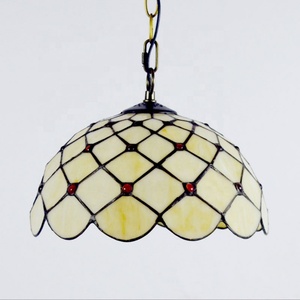 LongHuiJing Floral Vase Tiffany Style Jewel Ceiling Lamp <b>Light</b> - Product Image 5