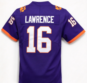 Maillot de football des Clemson Tigers # 2 Klubnik # Collection de maillots de football universitaires cousus pour hommes Lawrence 16 - Product Image 3