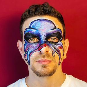 Venta al por mayor de Halloween profesional no tóxico de etiqueta privada al óleo <span class=keywords><strong>pintura</strong></span> facial <span class=keywords><strong>pintura</strong></span> corporal 12 <span class=keywords><strong>colores</strong></span> <span class=keywords><strong>paleta</strong></span> de <span class=keywords><strong>pintura</strong></span> facial al óleo - Product Image 6