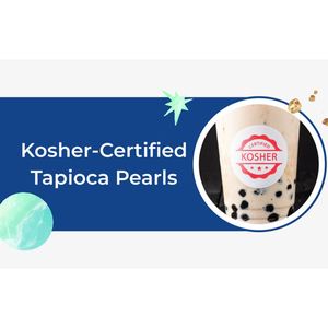 Bolas de Tapioca Premium Certificadas Kosher para Té de Burbujas de Taiwán, Caja de Bolas Masticables Listas para Cocinar para Tiendas de Té de Burbujas - Product Image 5