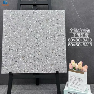 Piastrelle in Ceramica Rustica Antiscivolo 800x800mm, Effetto Marmo, Antibatteriche, per <span class=keywords><strong>Pavimenti</strong></span>/Pareti, Ideali per Supermercati e Hall - Product Image 2