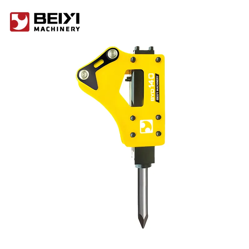 Beiyi Hydraulic Rock Breaker Hammer - Durable and Powerful Excavator Break Hammer - Long Lasting Hydraulic Star Hammer