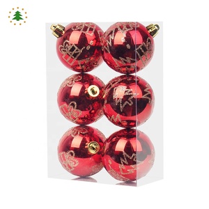 Jintai irrompible adornos <span class=keywords><strong>Feliz</strong></span> Año Nuevo Fiesta suministros de decoración de <span class=keywords><strong>Navidad</strong></span> bola - Product Image 1