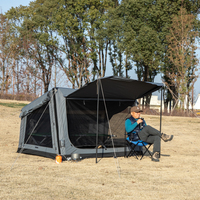 Tente de camping gonflable de luxe en tissu Oxford de haute qualité, facile à installer pour la pêche