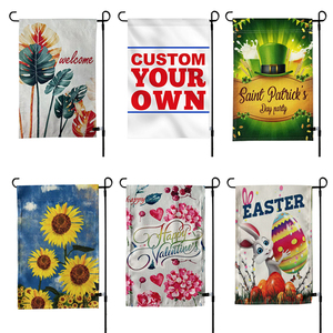 Soporte de bandera de jardín, mástil de 13,5 pulgadas de ancho, soporte de mástil de césped Premium con Clip de viento para jardín al aire libre - Product Image 6