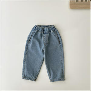 Otoño New ins <span class=keywords><strong>Pantalones</strong></span> de mezclilla para niños <span class=keywords><strong>pantalones</strong></span> casuales <span class=keywords><strong>Pantalones</strong></span> vaqueros de primavera y otoño rastreador de bolsillo de moda - Product Image 2