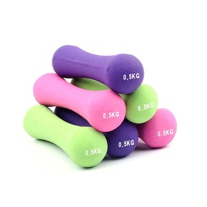 <span class=keywords><strong>Haltères</strong></span> ergonomiques en forme d'os, revêtement vinyle, poids de main en néoprène, <span class=keywords><strong>haltères</strong></span> libres <span class=keywords><strong>pour</strong></span> femmes, fitness aérobie à domicile – Offre Spéciale - Product Image 1