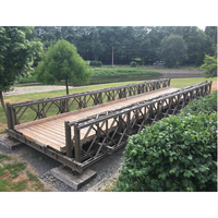 Gran Oferta: Puente Bailey Treastle de Alta Calidad, Estructura de Acero Prefabricada para Carreteras, Soldada de Alta Resistencia, Estilo 200/321, Portátil