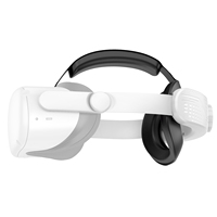 Sangle de remplacement pour casque VR Meta Quest 2 - Coussin en silicone souple et réglable Elite