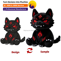 abricant professionnel renard à neuf queues mascotte peluches à collectionner jouets en peluche personnalisés