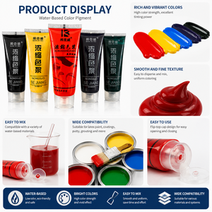 Indoor Household Water-Based Color Paste Small Packaged Tinting Paste for Latex <b>Paint</b> Odorless & Eco-Friendly Wall-Safe - Product Image 6