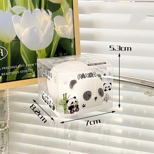 Juguete Blandito de TPR con Diseño de Cachorro de Panda de Dibujos Animados, Simulación de Animal, para Apretar, Alivio del Estrés, Bola Antiestrés, Juguete de Descompresión - Product Image 4