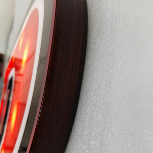 Logotipo de marquesina Led personalizado Letrero de luz de neón LED troquelado de madera para ventana de restaurante y bar - Product Image 5