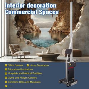 Impresora de Inyección de Tinta UV Vertical PrintPro 3D para Murales, Impresora de Murales para Paredes y Pisos - Product Image 2
