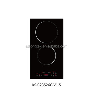 Table <span class=keywords><strong>de</strong></span> <span class=keywords><strong>cuisson</strong></span> à induction <span class=keywords><strong>électrique</strong></span> encastrable 2 brûleurs 9 réglages Contrôle tactile 3500W Économie d'énergie Surface en céramique pour usage domestique - Product Image 2