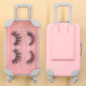 <strong>Customized</strong> Mini Luggage <strong>case</strong> for <strong>Lashes</strong> pink <strong>Color</strong> Customade <strong>Lash</strong> Boxes <strong>Lash</strong> Luggage - Product Image 4