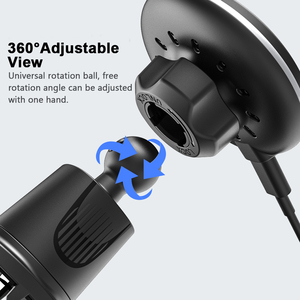 <strong>2026</strong> Upgraded 15W Magnetic Wireless Charging Car Air Vent Phone <strong>Holder</strong> Fast Charge Easy Install Universal Car Mobile <strong>Holder</strong> - Product Image 6