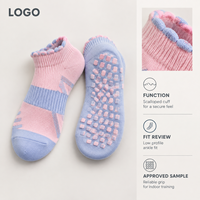 Chaussettes de football antidérapantes Blush Lavender, montantes à la cheville, pour le match sur le terrain, ajustement sûr, fines, personnalisables, commande sur mesure, approbation de l'ajustement