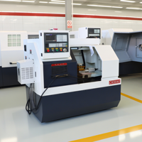 Fabrieksprijs Sdcnc Ck0640 Cnc Draaibank Machine Enkele Horizontale Ontwerp Fanuc/Siemens/Gsk Controle 0.001Mm Precisie Voor Hobby