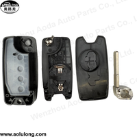 Coque de clé de voiture à distance à 3+1 boutons pour Chrysler 200 300 Aspen Dodge Avenger Jeep Clés de véhicule