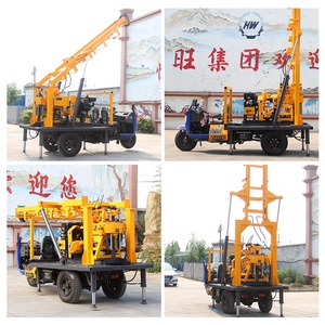 แท่นขุดเจาะน้ำแบบเคลื่อนที่ ใช้งานง่าย ขายได้ ระบบไฮดรอลิก ขุดเจาะน้ำลึก 200 เมตร - Product Image 4