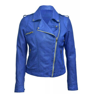 Vestes en cuir véritable pour femmes en gros, respirantes, personnalisables, de haute qualité, vêtements de mode, vente chaude, design élégant - Product Image 6