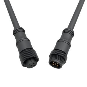 IP67防水円形コネクタケーブルアセンブリ、2/<span class=keywords><strong>3</strong></span>/4/5ピンオス＆メスプラグワイヤーハーネス、屋外LED照明用 - Product Image 5