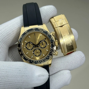 Montre VSF de luxe de haute qualité, argentée, sertie de diamants, mouvement 4130, montre mécanique décontractée pour homme - Product Image 5