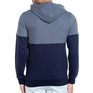 Casual Men's 180Gsm Lightweight <b>Hoodie</b> <b>Thin</b> Cotton Pullover for Autumn Daily Wear Breathable Hooded Top Custom Logo - Product Image 4