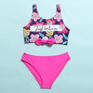 Costume da bagno caldo, moda spiaggia <span class=keywords><strong>Bikini</strong></span> carina stampa di frutta estate due pezzi bambino bambino costume da bagno per bambini - Product Image 4