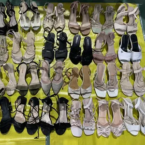 Bulk Wholesale gebrauchte Damen sandalen, gebrauchte Damen pantoffeln gebrauchte Sandalen Damen pantoffeln