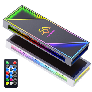 Snowman 2025 New Arrival thiết kế H12 argb điều khiển từ xa cho phụ kiện máy tính người hâm mộ với điều khiển từ xa kết nối - Product Image 1