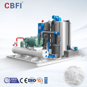 เครื่องทำน้ำแข็งเกล็ด10ตันเครื่องทำน้ำแข็งเกล็ดเย็นปลา - Product Image 3