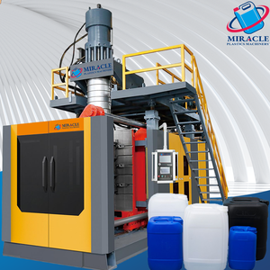 Machine de moulage par extrusion-soufflage entièrement automatique et personnalisée pour bidons et fûts en PEHD de 20L, 25L, 30L, 50L - Product Image 1