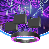 Anillo de Luz LED Cinético de Matriz de Puntos RGBW 4 en 1 de 800W y 54x15W, con Elevación de 5-8m, DMX512, Artnet, 20CH/61CH para Conciertos, Escenarios, DJ y Eventos