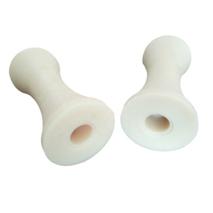 OEM kunststoff injection konische oder verjüngt rolller förderer nylon rollors mit welle - Product Image 5