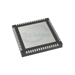 Componentes de Circuitos Electrónicos PIC32MX775F512H-80I_MR 64 VFQFN, Placa Expuesta Integrada Original, Servicio Integral - Product Image 1