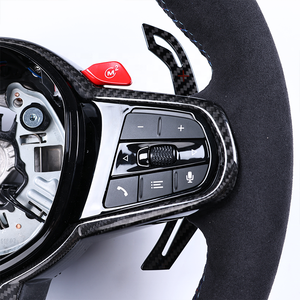 <span class=keywords><strong>Volante</strong></span> Personalizado de Fibra de Carbono y Alcántara para BMW Serie 4 M4 LCI 2014-2026 - Product Image 5