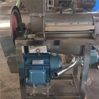 Industriële koudgeperste ananaspersmachine en kokosmelk-extractor