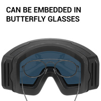 KAPVOE SKI GOGGLE SPORT LUNETTES DE SOLEIL COUPE-VENT NEIGE MAGNÉTIQUE LUNETTES DE SOLEIL PHOTOCHROMIQUE UV400 PC LENTILLES DE SOLEIL EXTÉRIEUR LUNETTES DE SOLEIL
