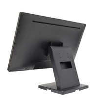 Monitor layar POS plastik pandangan lebar cangkang hitam murah 21.5 inci resolusi 1920x1080 bisnis OEM kapasitif 10 perbaikan seri