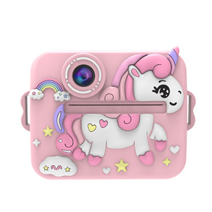 Nouvel appareil photo instantané pour enfants avec écran de 2,4 pouces, mode selfie, carte TF, design compact - Prise de vue et impression immédiate - Product Image 5