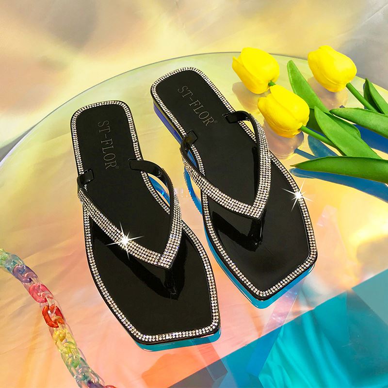 2022 latest design summer fashion women flip flops ladies slippers jelly flip flop for womens